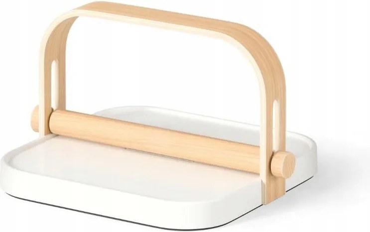 Bellwood szalvétatartó Fehér Természetes