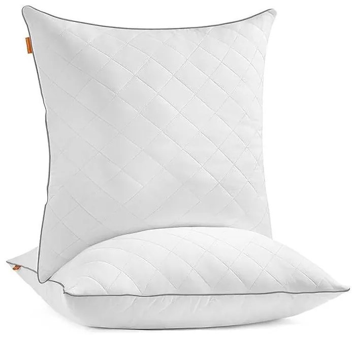 Párnaszett 2 darabos, megfordítható, 80 × 80 cm