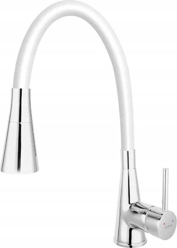 Ferro Konyhai Csaptelep Zumba II Fehér