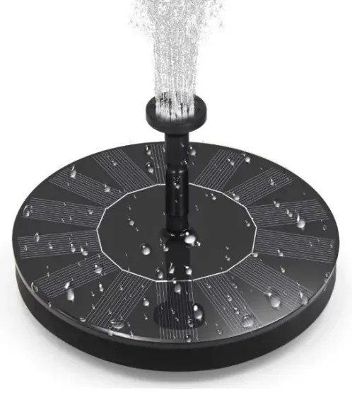 Zaparkorun Napelemes kerti szökőkút