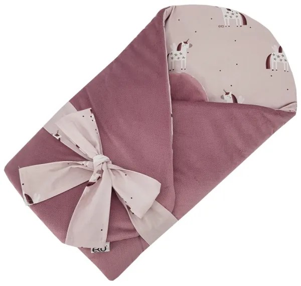 EKO - Pamut pelenkás takaró UNICORN 75x75 cm