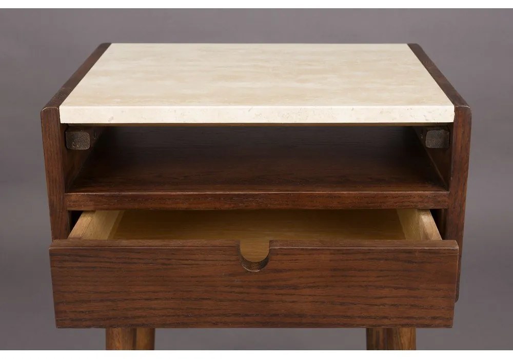 Barna éjjeliszekrény Arda – Dutchbone