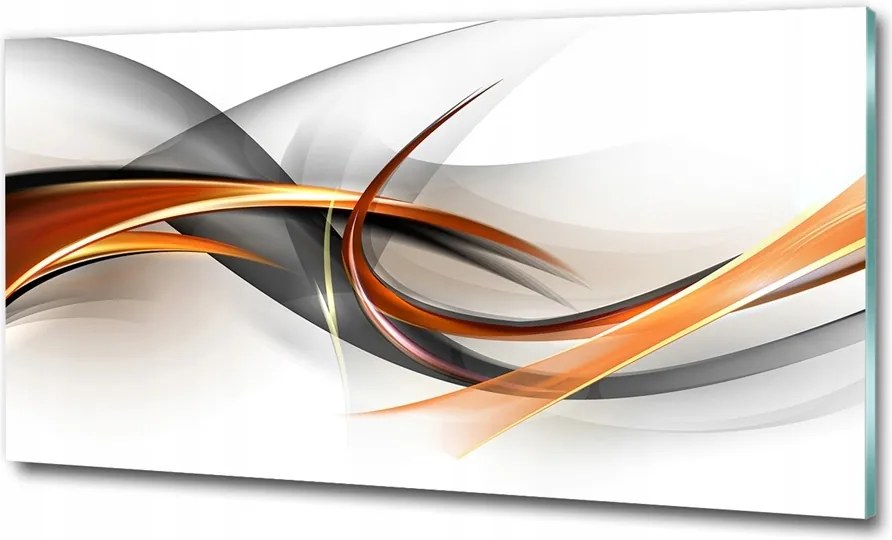 Fotótapéta üveg falra Absztrakt hullámok 125x50