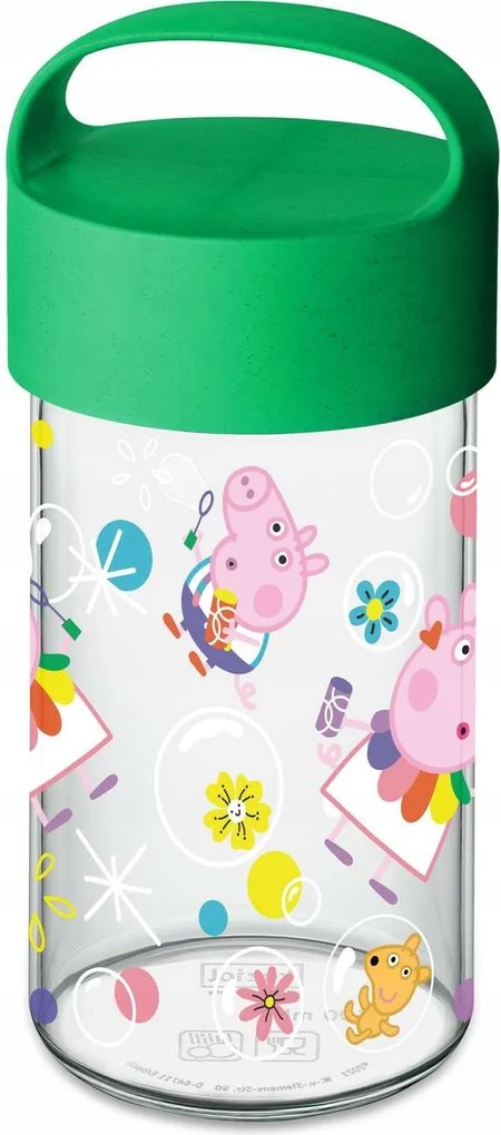 Gyermek Kulacs Fülkel 500ML Peppa Pig