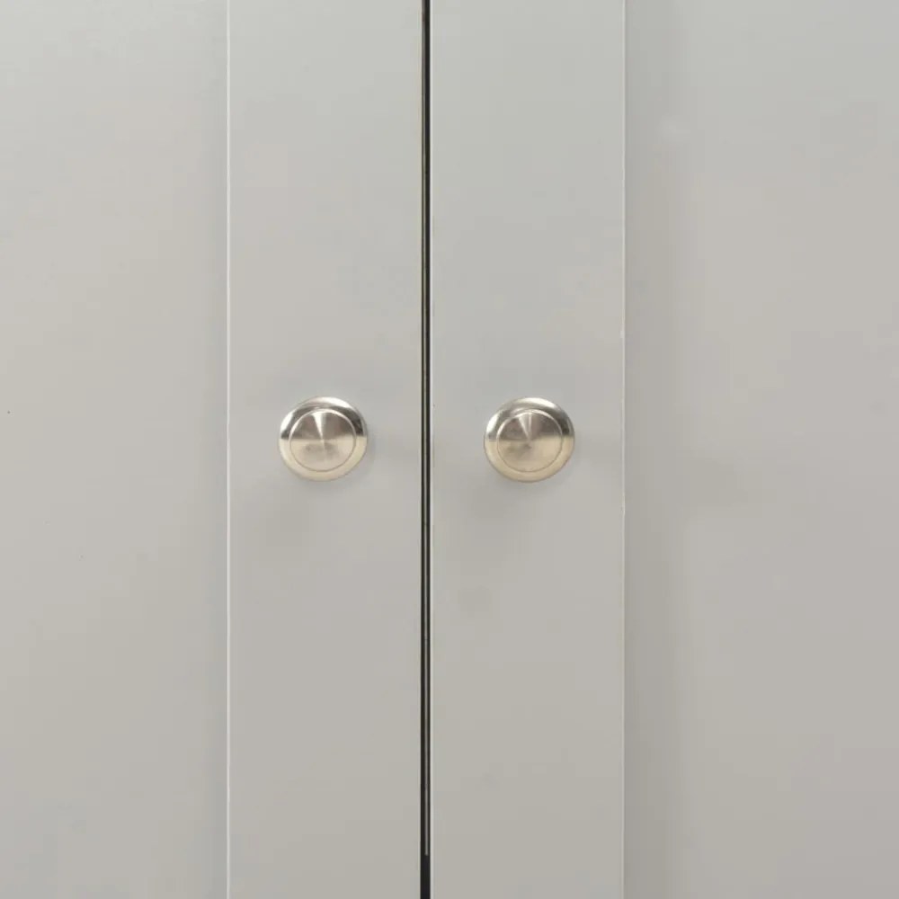 szürke komód 79 x 35 x 81 cm