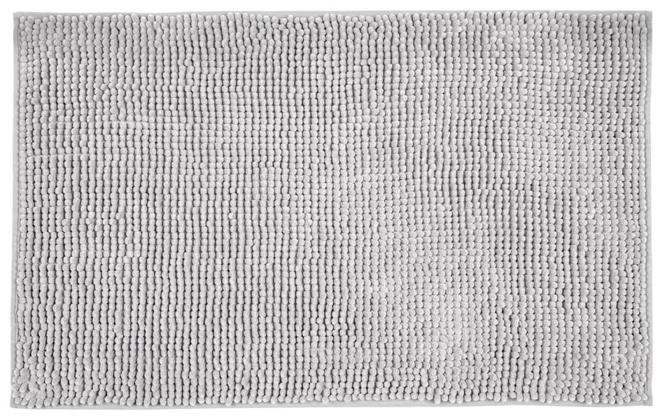 Világosszürke textil fürdőszobai kilépő 50x80 cm Chenille – Allstar