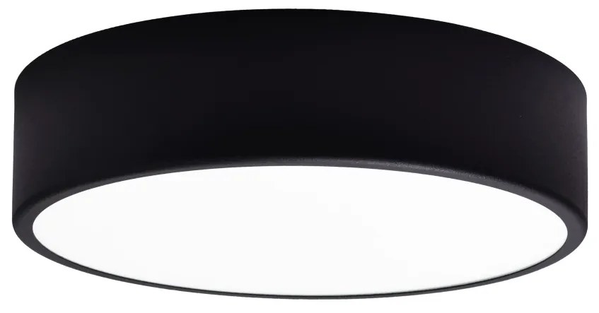 Brilagi - Fürdőszobai mennyezeti lámpa CLARE 2xE27/24W/230V átm. 30 cm fekete IP54