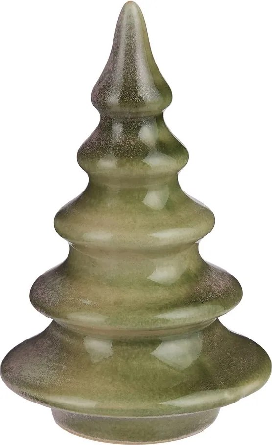 SYLVAN SPIRIT kerámia fenyő 11cm zöld