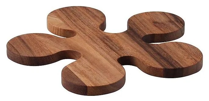 Continenta C4880 - Fa alátét edényhez 24x1,2 cm akácfa