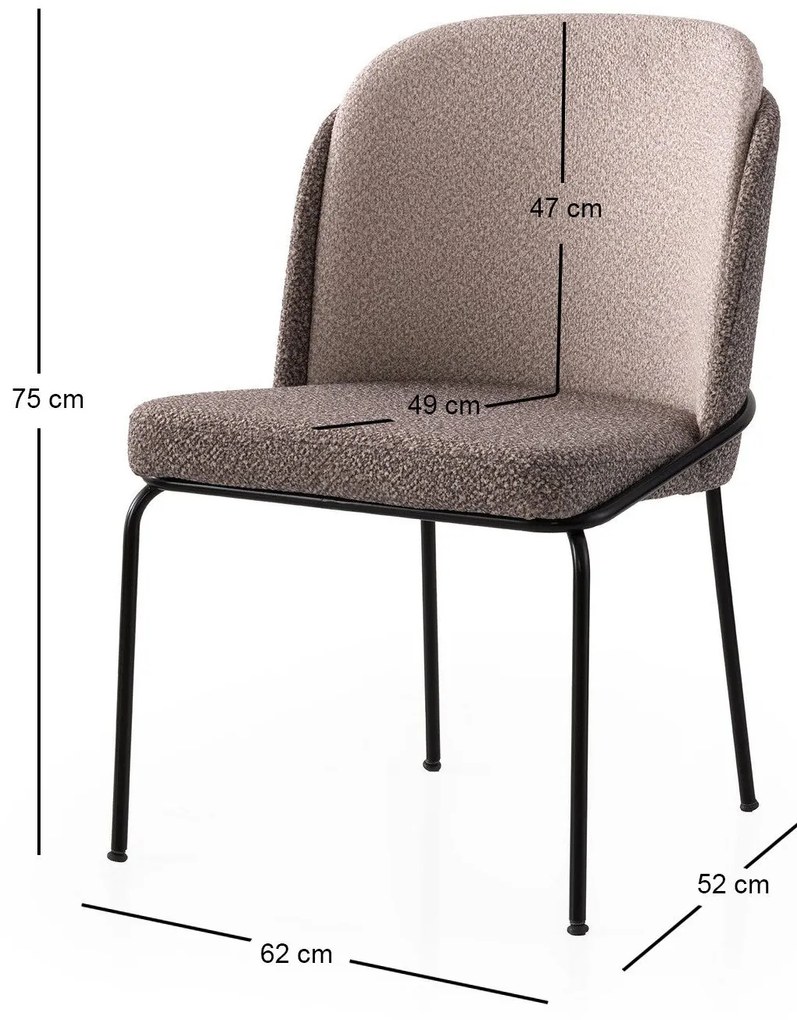 Étkezőszék szett (2 db) Dore - 180 V2