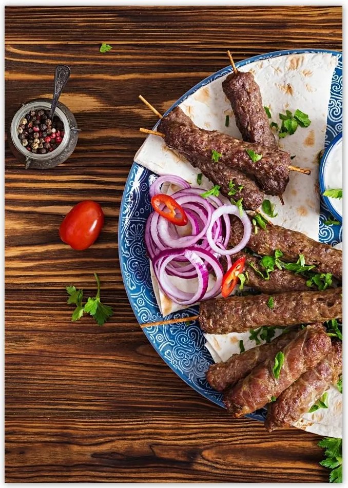 Poszterek A4 Pion Török kebab Élelmiszer