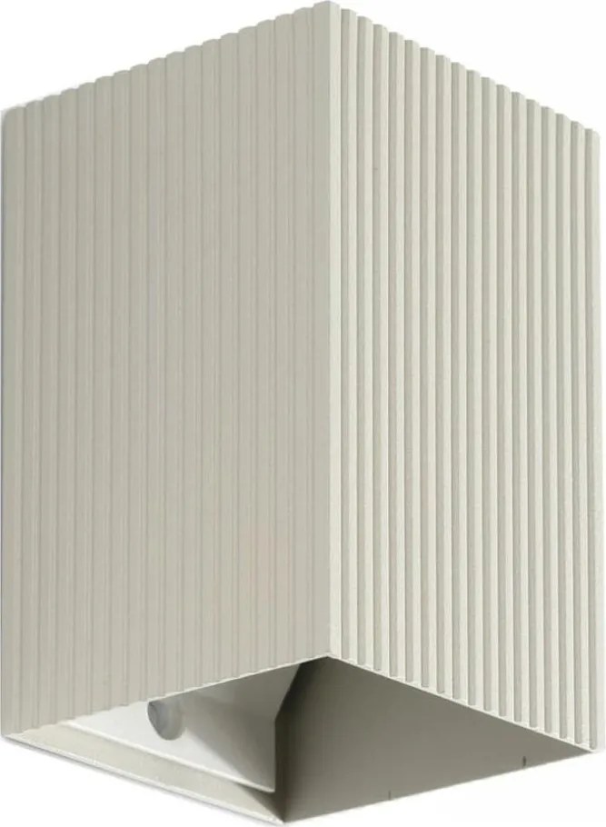 FARO 40536 - Fali lámpa SOLE 1xGU10/8W/230V szürke csipkézett szögletes