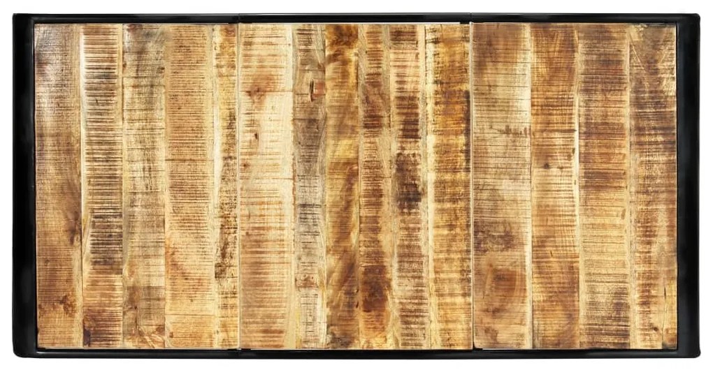 Tömör nyers mangófa étkezőasztal 180 x 90 x 76 cm
