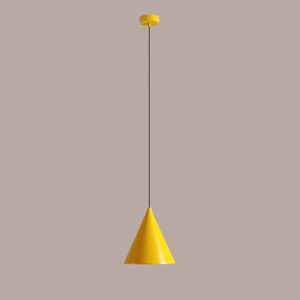 Aldex modern skandináv függeszték form mustard fekete sárga ald1108g14