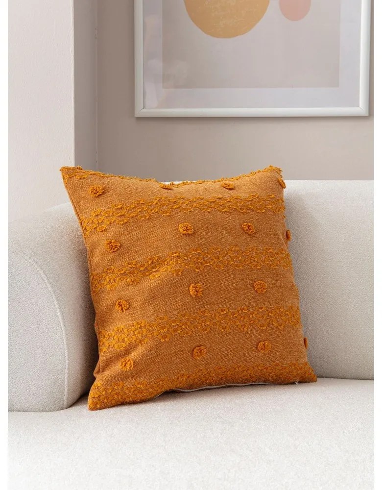 Párnahuzat 43x43 cm Tuffet – Mioli Decor