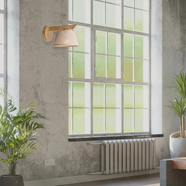 Fali lámpa ANTONIO 1xE14/40W/230V tölgy