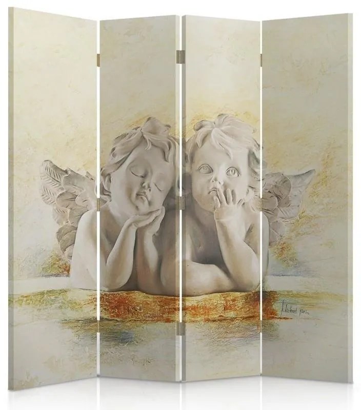 Gario Paraván Két angyal Méret: 145 x 170 cm, Kivitelezés: Klasszikus paraván