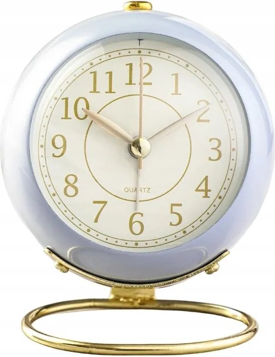 Klasszikus Csendes Óra Ébresztőóra Megvilágított Számlap