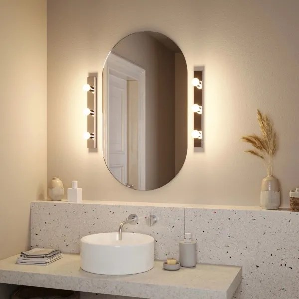 Paulmann 80096 - 3xE14/40W IP44 Fürdőszobai tükörmegvilágító REGULA 230V króm