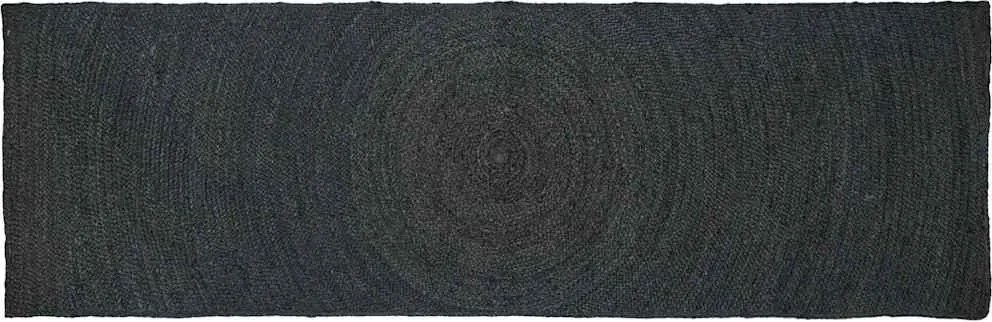 vidaXL Területszőnyegek Négyszögletes Sötétszürke 80 x 250 cm Juta