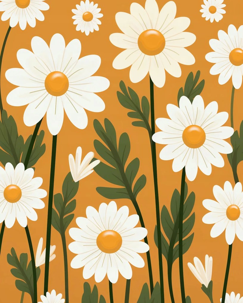 Poszter 40x50cm Napsütötte kert