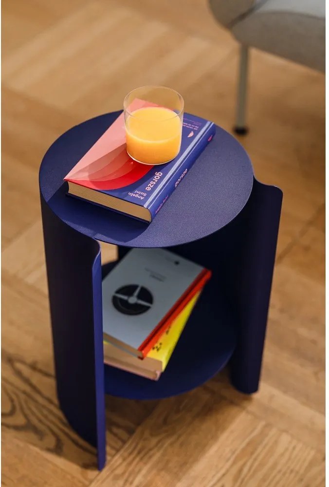 Acél kerek tárolóasztal ø 32 cm Wa – noo.ma