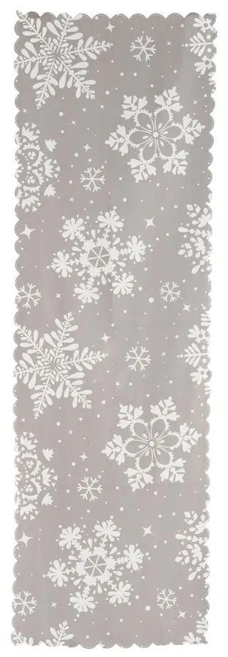 Snowflakes 4 db karácsonyi párnahuzat és asztali futó szett - Minimalist Cushion Covers