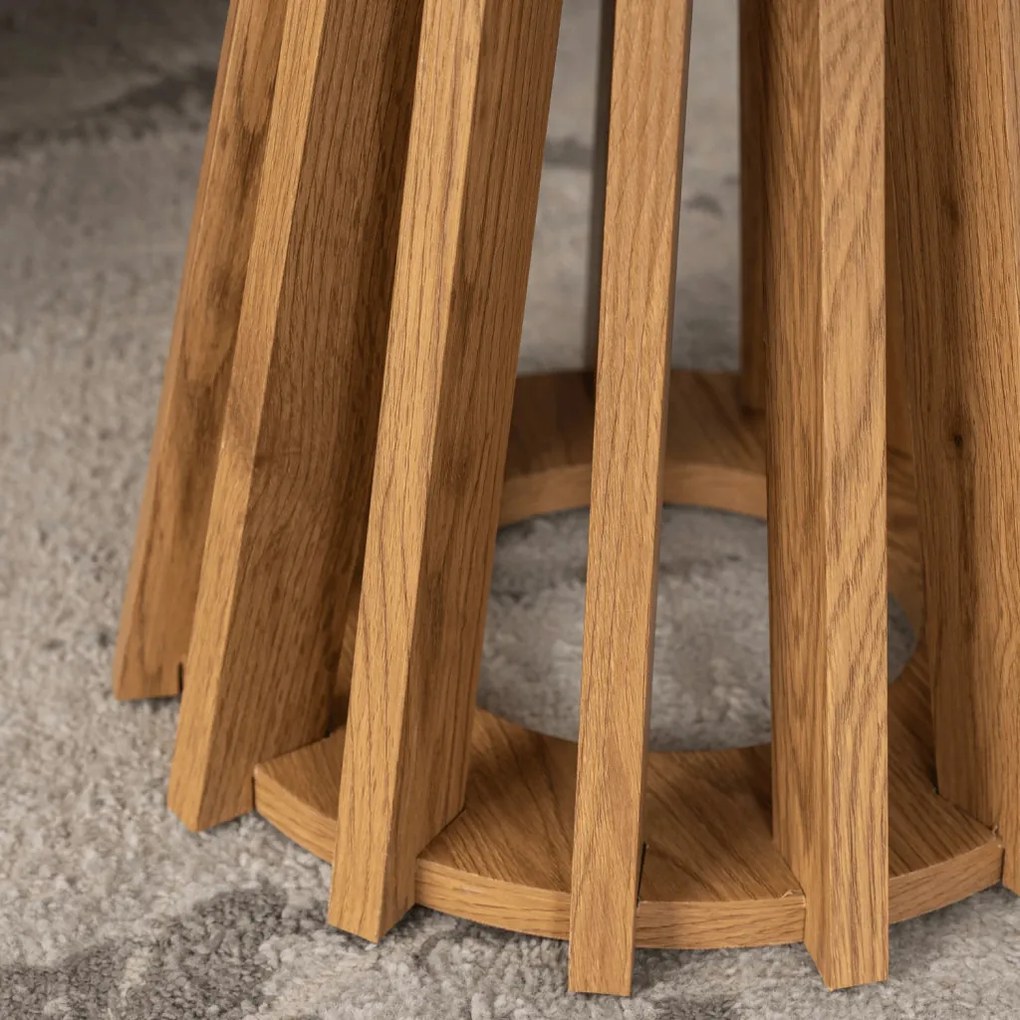 Dohányzóasztal Tölgy Színben. HARPER