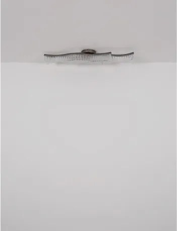 Globo 67348DG Mennyezeti lámpa, fém arany színű matt, átlátszó akril kristályok, HxSzxM: 1080x180x130mm, tartozék: LED 35W 230V, 4480lm forrás, 1560lm kimenet, 3200K