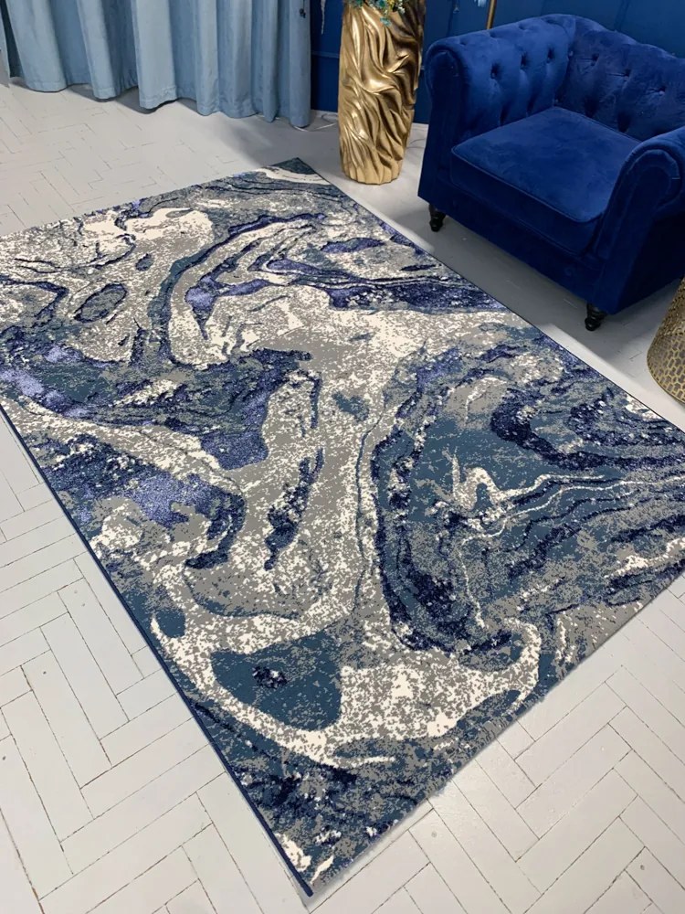 Athena 7474 design szőnyeg (Blue) 80x250