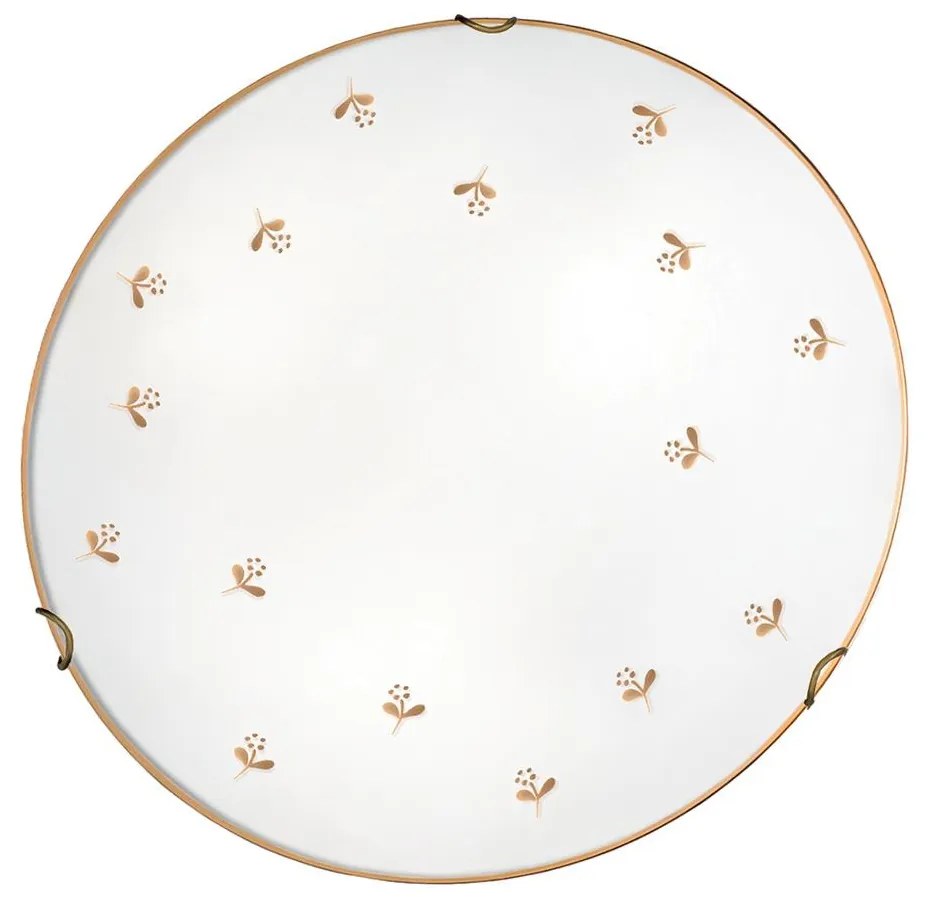 Kolarz 731.12.4.160 - NONNA fali lámpa 2xE27/60W/230V, Ø 40 cm, virág alakú, rózsaarany