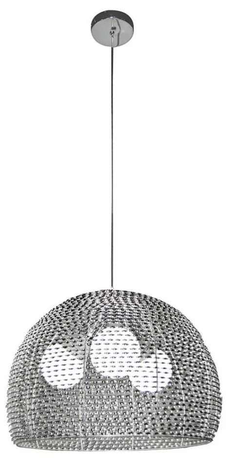 Top Light Davos 50 - Csillár DAVOS 3xE27/60W/230V fényezett króm