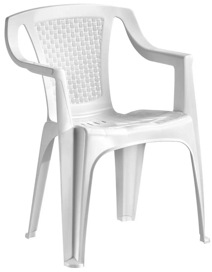 Palermo kerti szék fehér