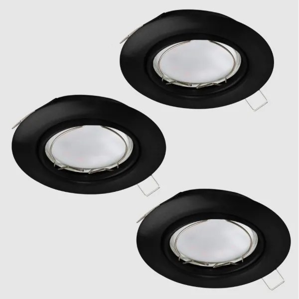 Eglo 900752 - KÉSZLET 3x LED Beépíthető lámpa PENETO 1xGU10/4,6W/230V