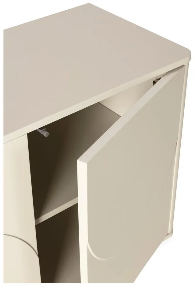 Krémszínű komód 180x75x40 cm Solei – MOME