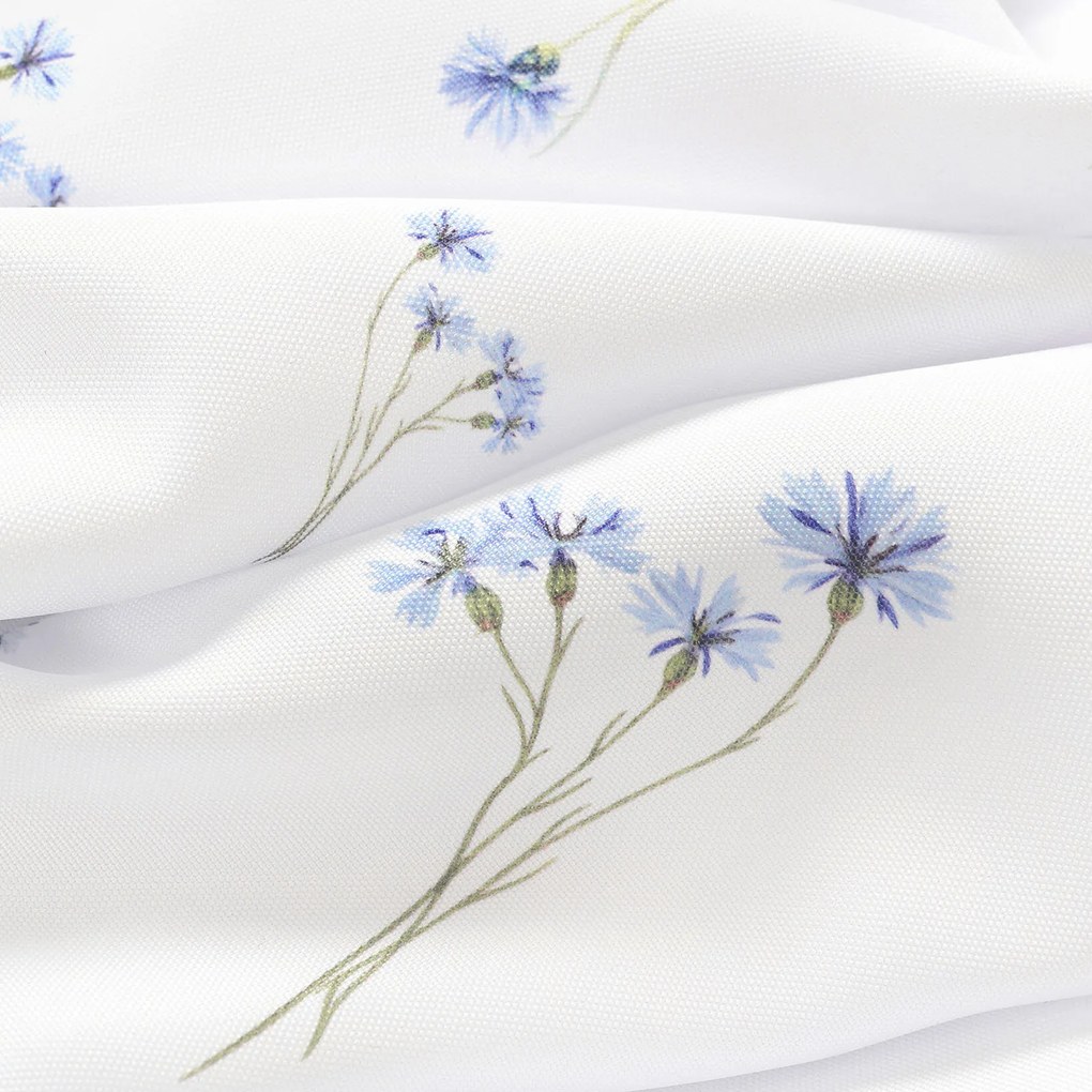 Goldea teflonbevonatú asztalterítő - kék búzavirág 140 x 220 cm