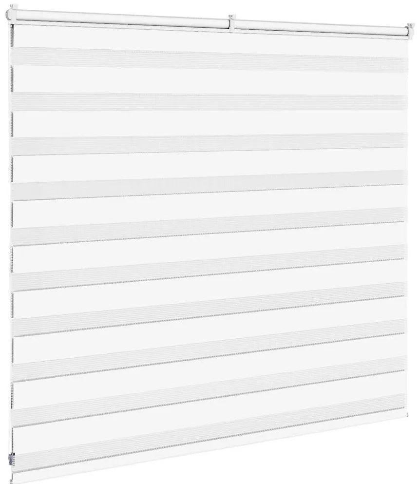 zebrafüggönnyel fehér szövetszélesség 150,9 cm poliészter