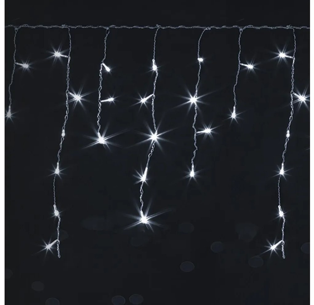 Brilagi - LED kültéri karácsonyi fényfüzér 400xLED/8 üzemmód 23x0,6m IP44 hideg fehér