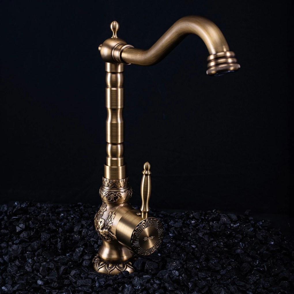 Konyhai Fürdőszobai csaptelep Rea VENICE antique bronze