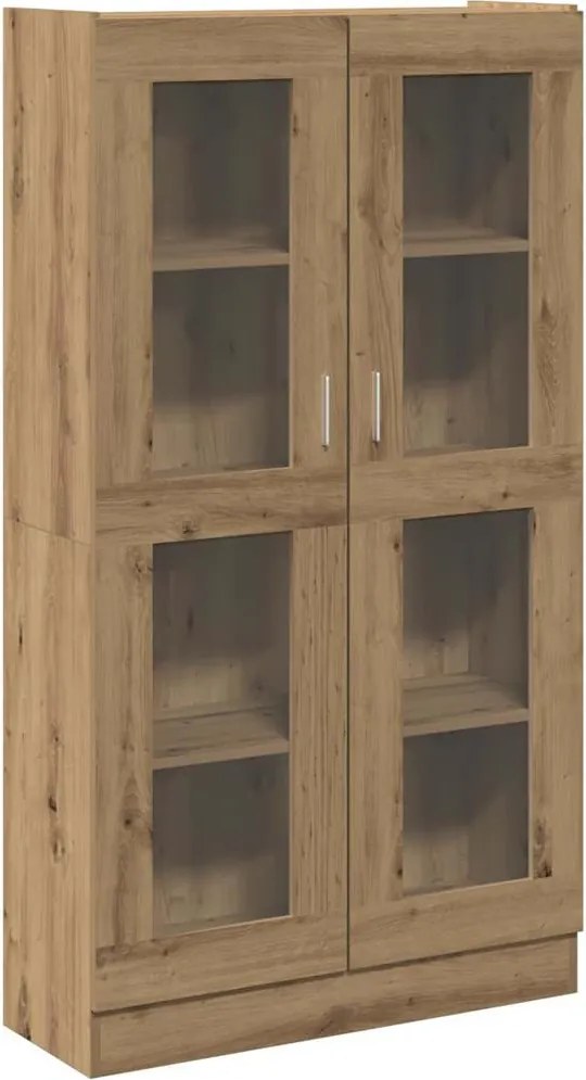 vidaXL 3D-s tölgyfa ülőszekrény 82,5 x 30,5 x 150 cm