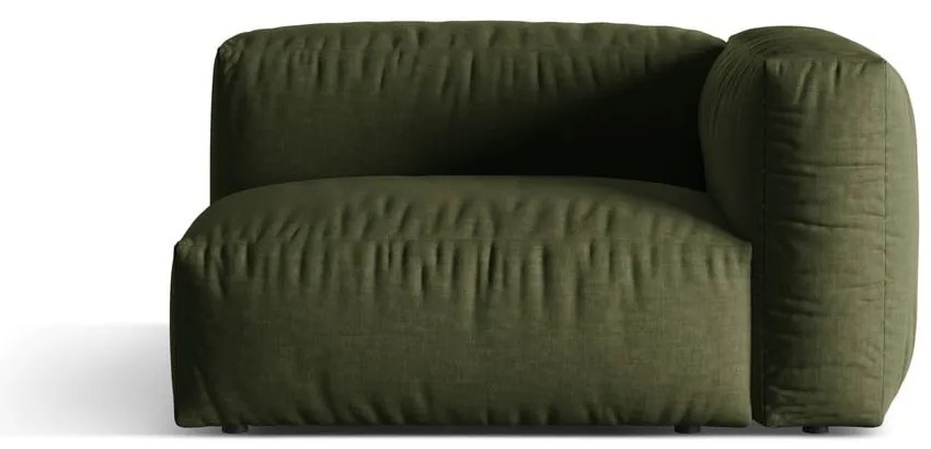 Zöld kanapé modul (jobb oldali) Martina – Micadoni Home