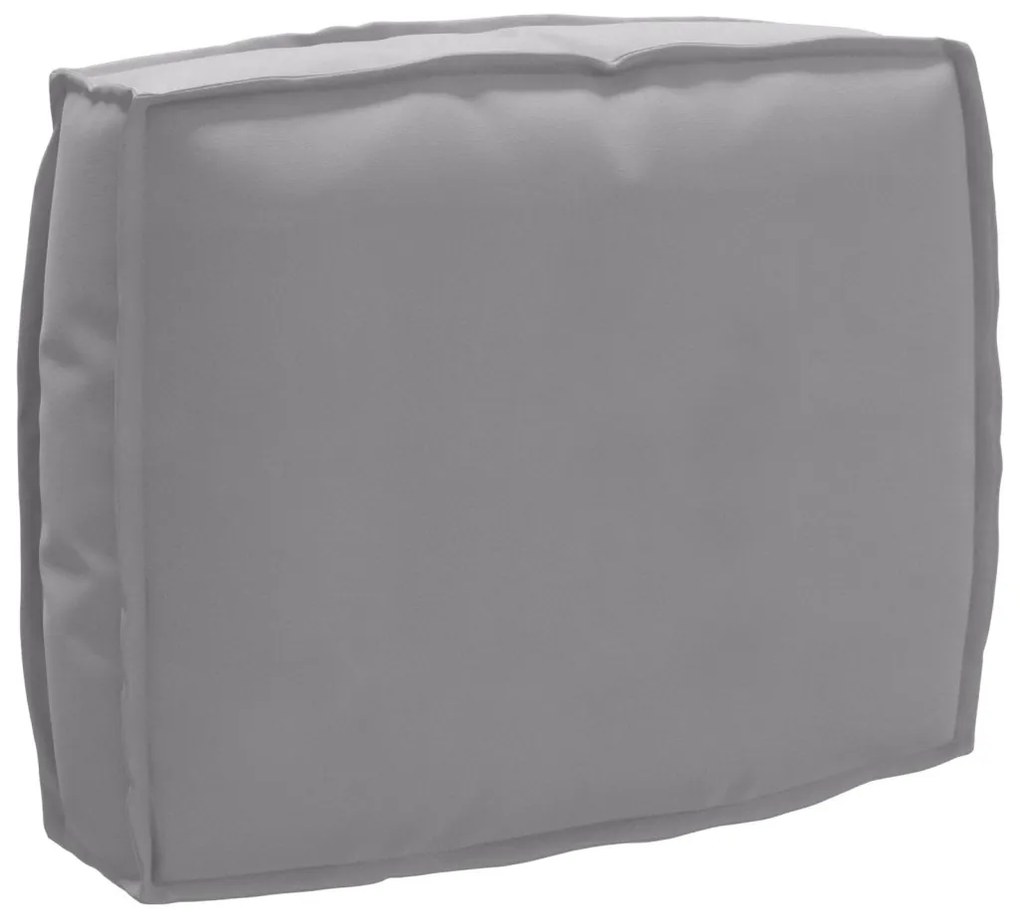 Raklap párna készlet 2 pcs Szürke 50 x 50 x 12 cm Oxford szövet
