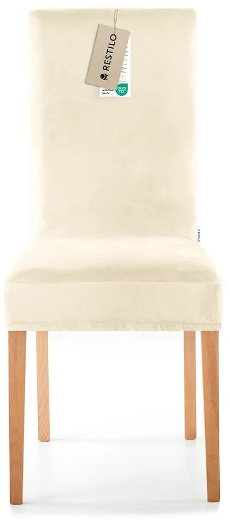 Restilo Feszítő huzat székhez Sento krém, 48 x 48x 58 + 10 cm, 6 db-os szett