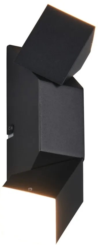 Matt fekete LED fali lámpa Raglan – Trio