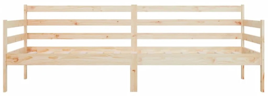 tömör fenyőfa kanapéágy matrac nélkül 90 x 190 cm
