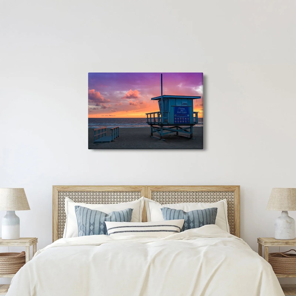 Kép a Santa Monicai strandtól (90x60 cm)