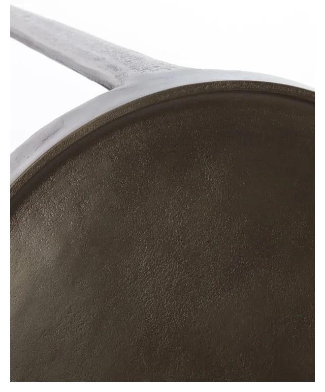 Fém kerek tárolóasztal ø 43 cm Tobias – Light & Living