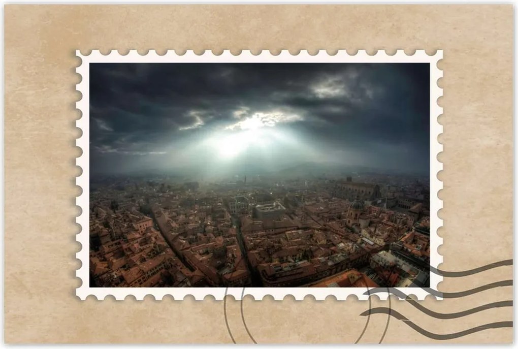 Poszterek 90x60 Városi táj Kilátás