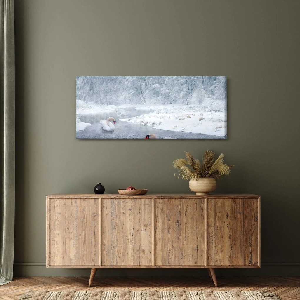 Hattyú képe (120x50 cm)
