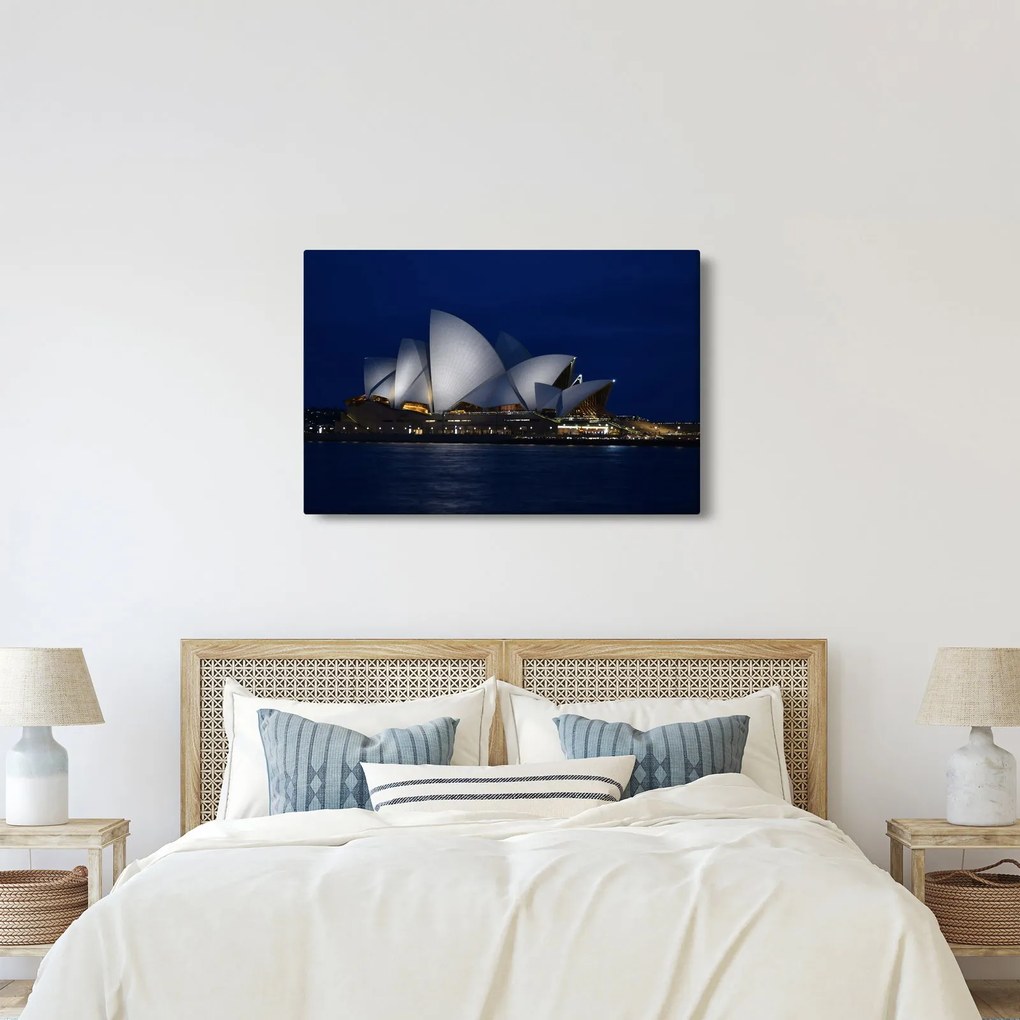 Sydney éjszakai kép (90x60 cm)